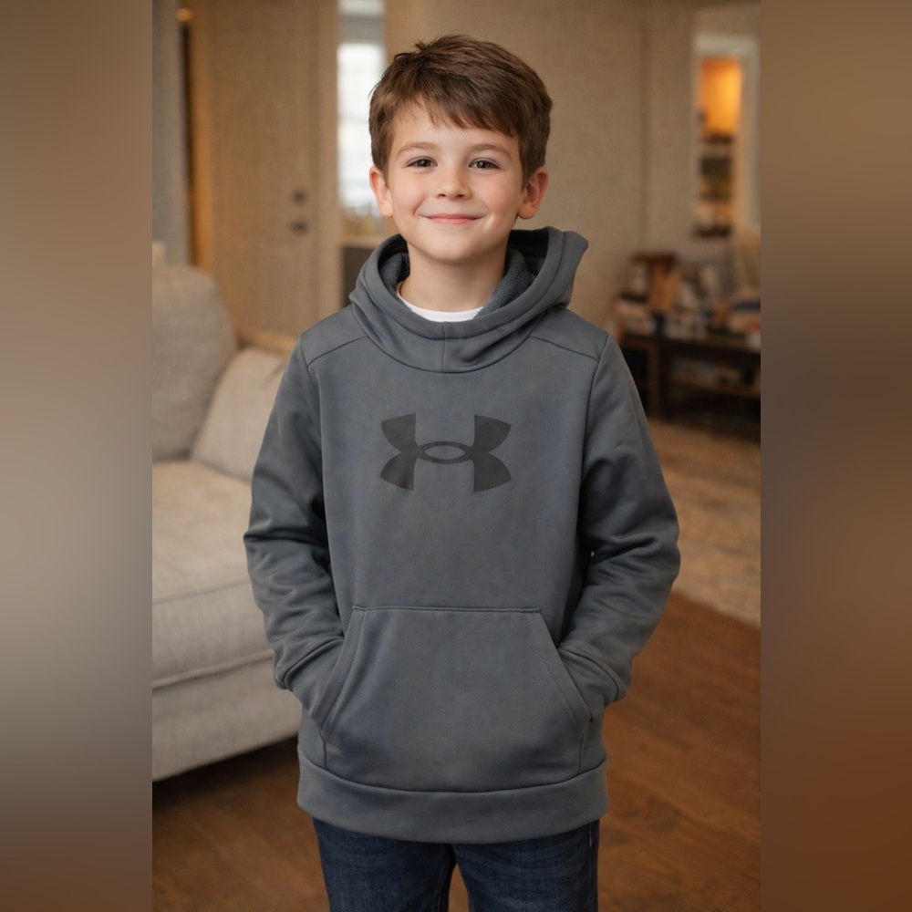 Under Armour Kids Gray Hoodie